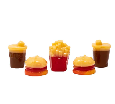Clever Candy 4D Fast Food Gummies 2.2lb Bulk